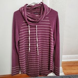 Pink Clover Plum Sweater Tunic Top